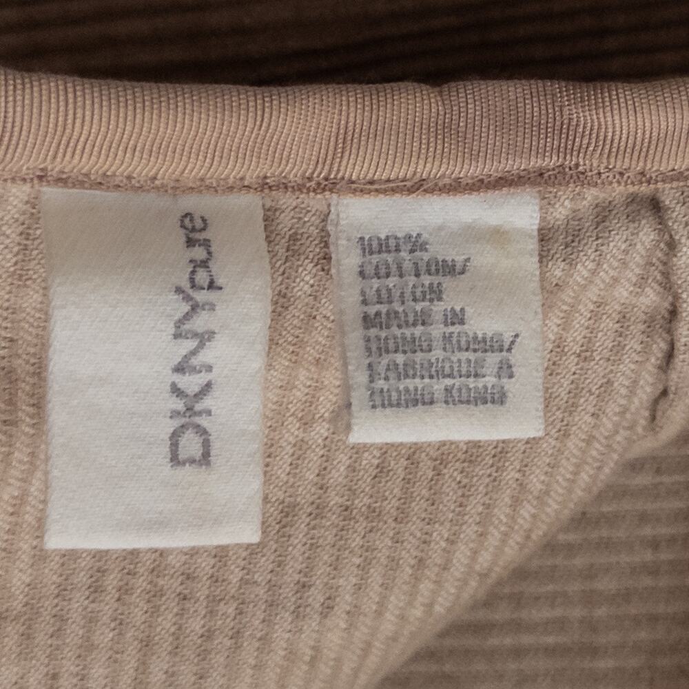 DKNY Pure Size 8 Tan Cotton Corduroy Maxi Skirt - Picture 5 of 5